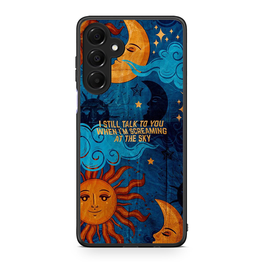 Samsung Galaxy A16 4G / 5G Screaming Sky θήκη από τη Smartfits με σχέδιο στο πίσω μέρος και μαύρο περίβλημα | Smartphone case with colorful back and black bezels by Smartfits