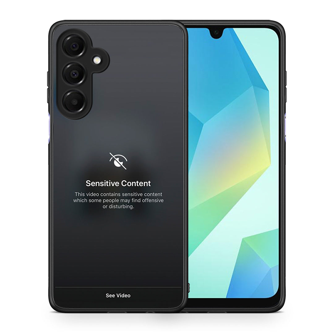 Θήκη Samsung Galaxy A16 4G / 5G Sensitive Content από τη Smartfits με σχέδιο στο πίσω μέρος και μαύρο περίβλημα | Samsung Galaxy A16 4G / 5G Sensitive Content case with colorful back and black bezels