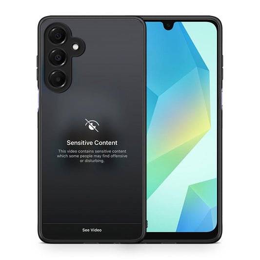 Θήκη Samsung Galaxy A16 4G / 5G Sensitive Content από τη Smartfits με σχέδιο στο πίσω μέρος και μαύρο περίβλημα | Samsung Galaxy A16 4G / 5G Sensitive Content case with colorful back and black bezels