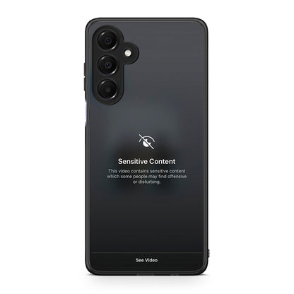 Samsung Galaxy A16 4G / 5G Sensitive Content θήκη από τη Smartfits με σχέδιο στο πίσω μέρος και μαύρο περίβλημα | Smartphone case with colorful back and black bezels by Smartfits