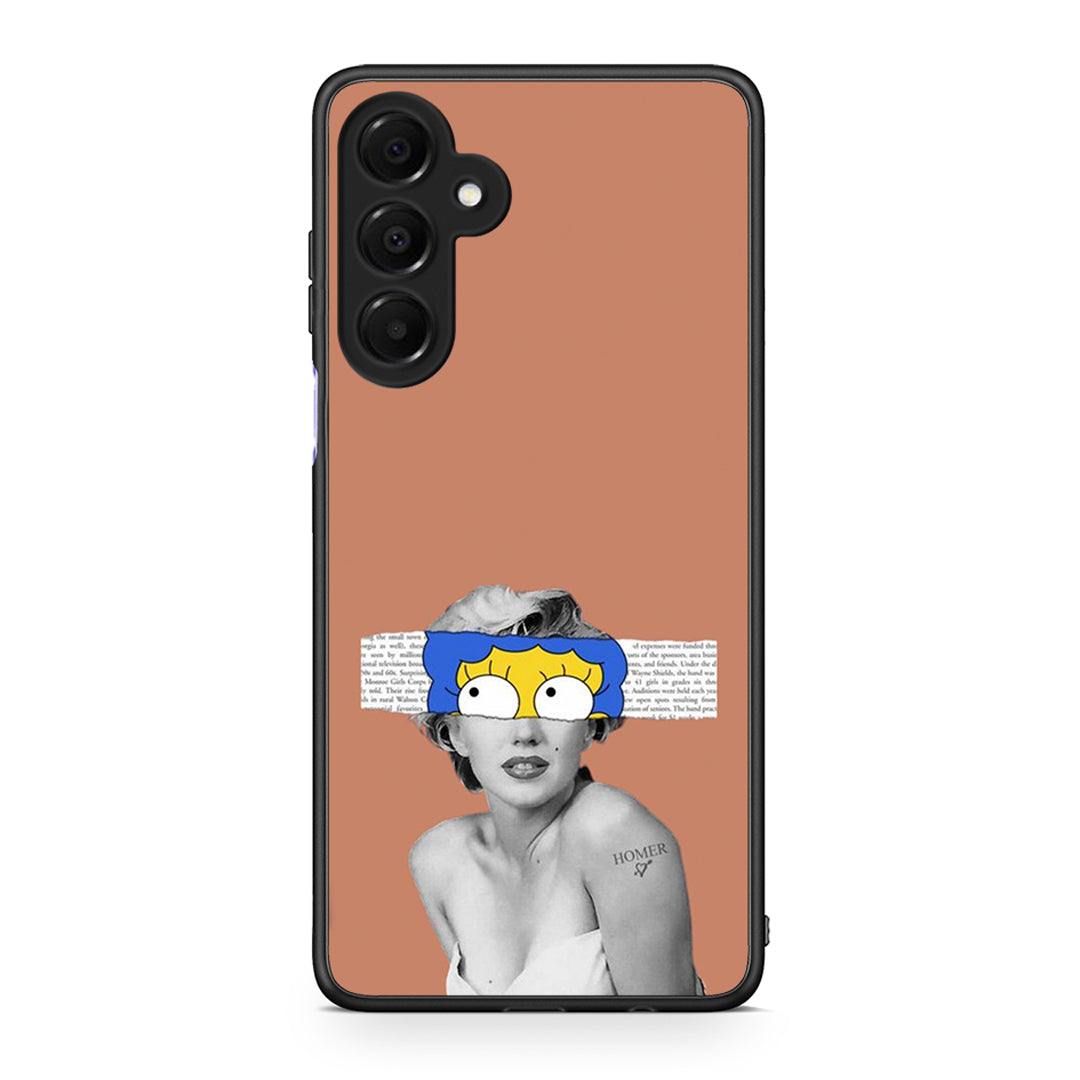 Samsung Galaxy A16 4G / 5G Sim Merilyn θήκη από τη Smartfits με σχέδιο στο πίσω μέρος και μαύρο περίβλημα | Smartphone case with colorful back and black bezels by Smartfits