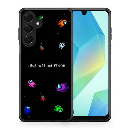 Θήκη Samsung Galaxy A16 4G / 5G AFK Text από τη Smartfits με σχέδιο στο πίσω μέρος και μαύρο περίβλημα | Samsung Galaxy A16 4G / 5G AFK Text case with colorful back and black bezels