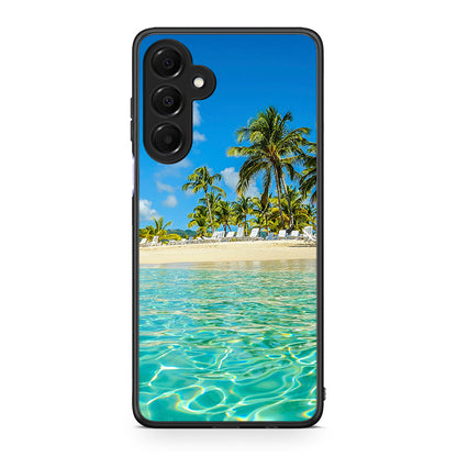 Samsung Galaxy A16 4G / 5G Tropical Vibes Θήκη από τη Smartfits με σχέδιο στο πίσω μέρος και μαύρο περίβλημα | Smartphone case with colorful back and black bezels by Smartfits