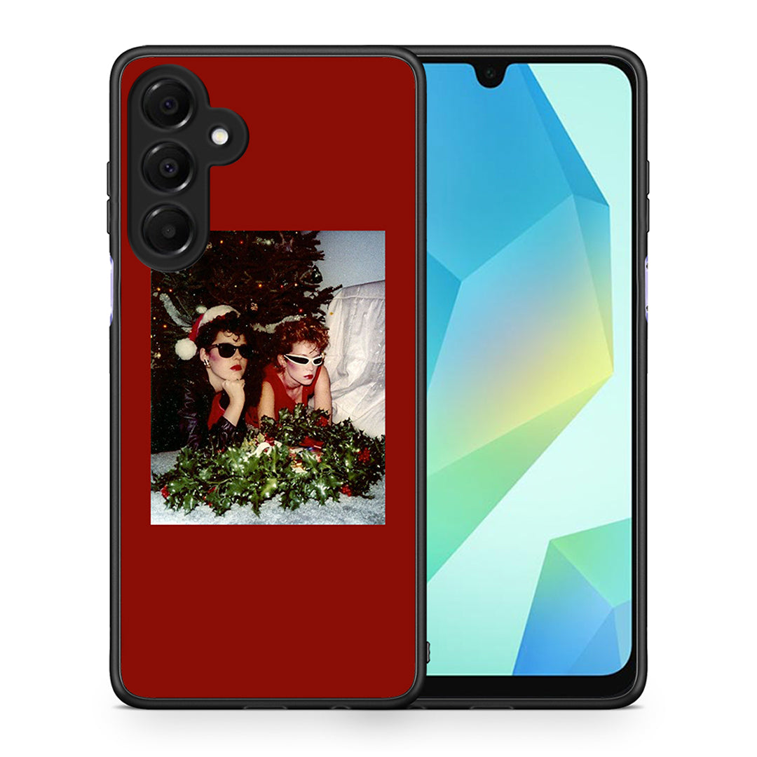 Θήκη Samsung Galaxy A16 4G / 5G Waiting For Xmas από τη Smartfits με σχέδιο στο πίσω μέρος και μαύρο περίβλημα | Samsung Galaxy A16 4G / 5G Waiting For Xmas case with colorful back and black bezels