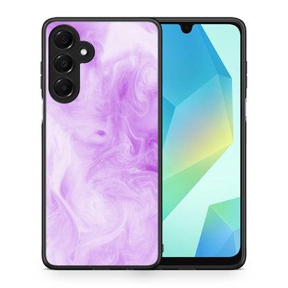 Θήκη Samsung Galaxy A16 4G / 5G Lavender Watercolor από τη Smartfits με σχέδιο στο πίσω μέρος και μαύρο περίβλημα | Samsung Galaxy A16 4G / 5G Lavender Watercolor case with colorful back and black bezels