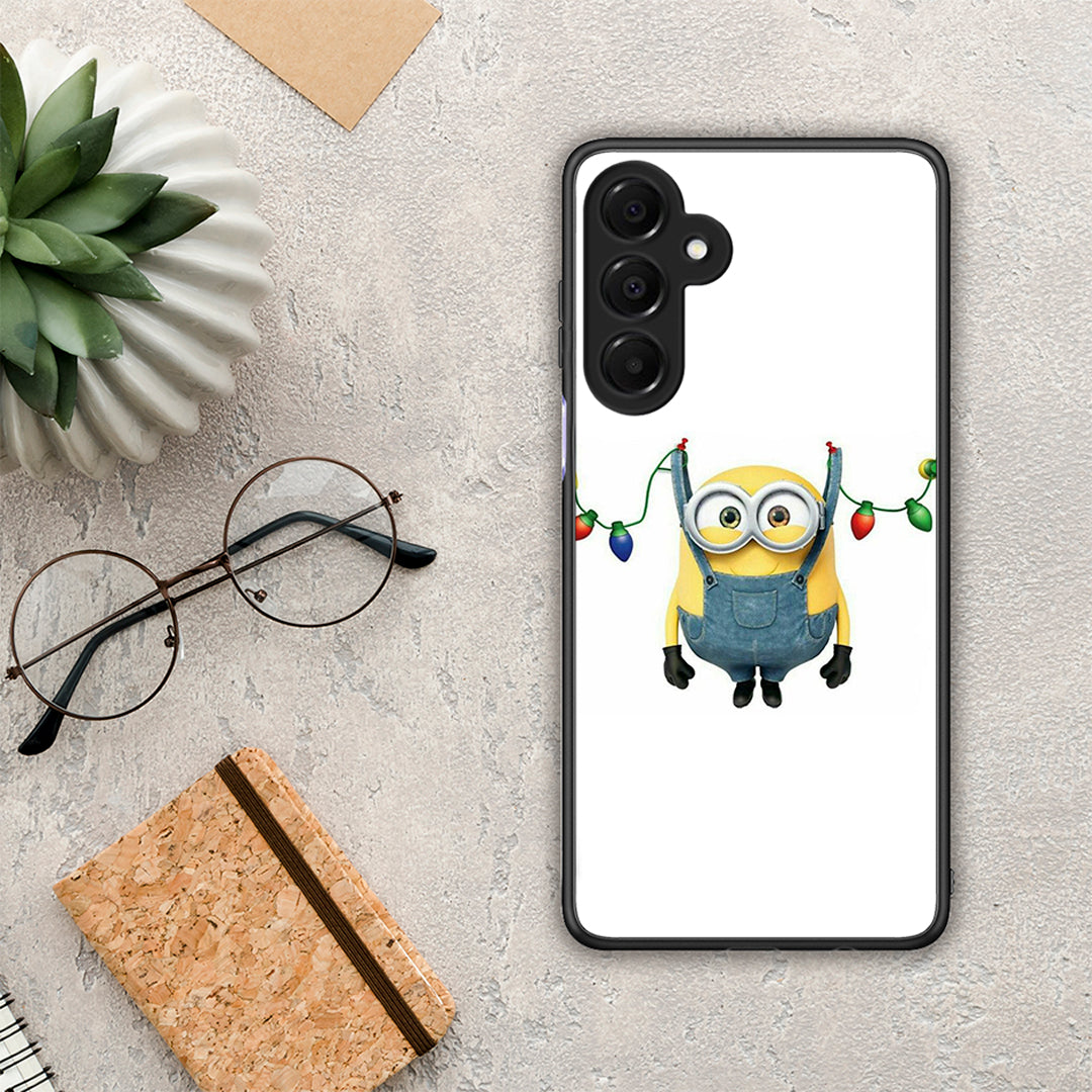 Xmas Minion Lights - Samsung Galaxy A16 4G / 5G θήκη