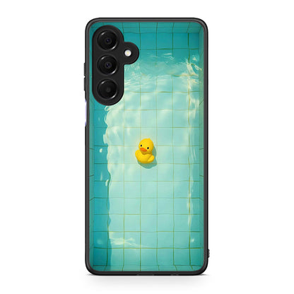 Samsung Galaxy A16 4G / 5G Yellow Duck θήκη από τη Smartfits με σχέδιο στο πίσω μέρος και μαύρο περίβλημα | Smartphone case with colorful back and black bezels by Smartfits