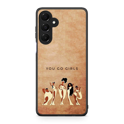 Samsung Galaxy A16 4G / 5G You Go Girl θήκη από τη Smartfits με σχέδιο στο πίσω μέρος και μαύρο περίβλημα | Smartphone case with colorful back and black bezels by Smartfits