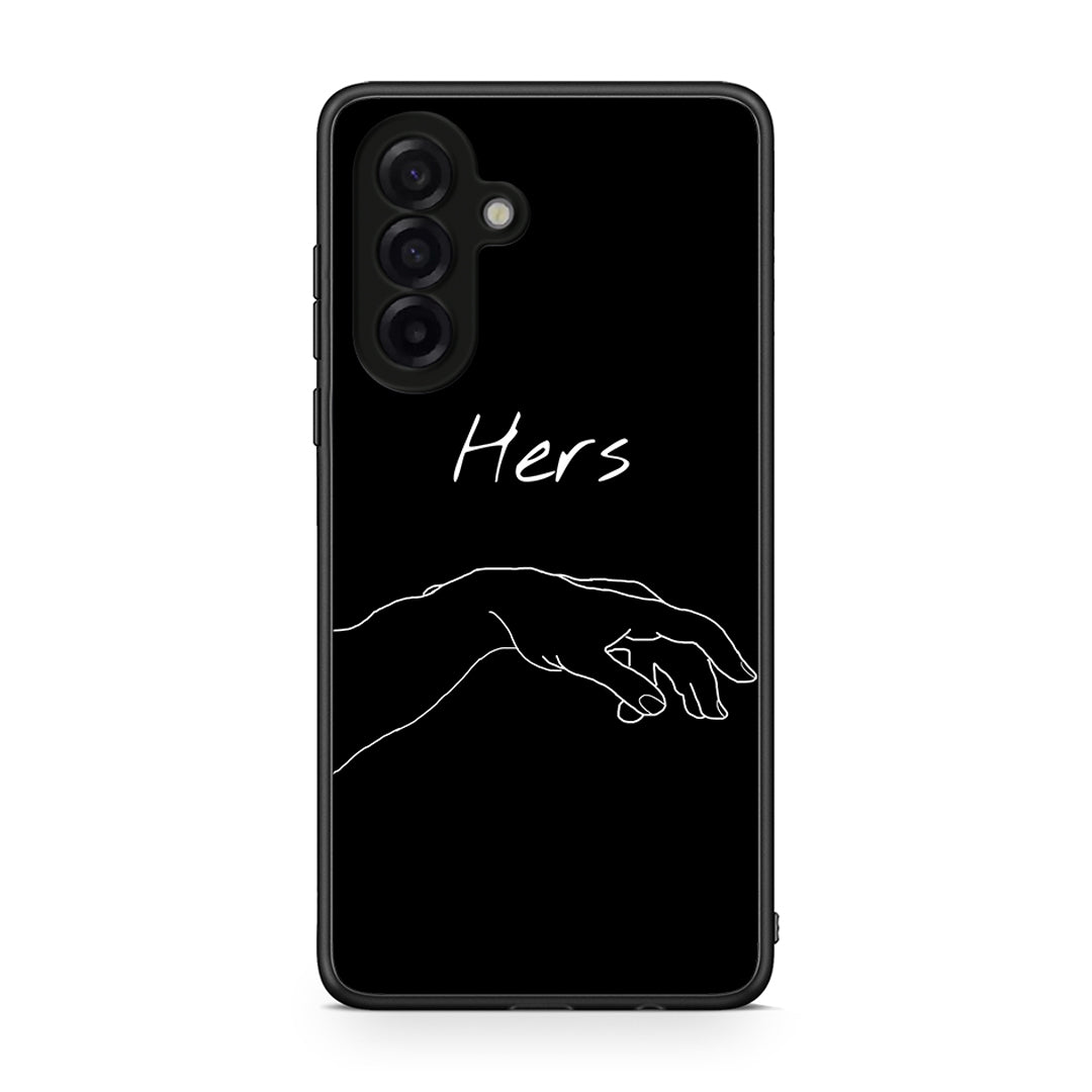 Samsung Galaxy A17 4G Aeshetic Love 1 Θήκη Αγίου Βαλεντίνου από τη Smartfits με σχέδιο στο πίσω μέρος και μαύρο περίβλημα | Smartphone case with colorful back and black bezels by Smartfits