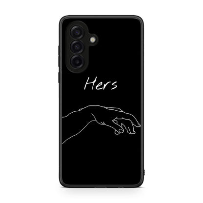 Samsung Galaxy A17 4G Aeshetic Love 1 Θήκη Αγίου Βαλεντίνου από τη Smartfits με σχέδιο στο πίσω μέρος και μαύρο περίβλημα | Smartphone case with colorful back and black bezels by Smartfits