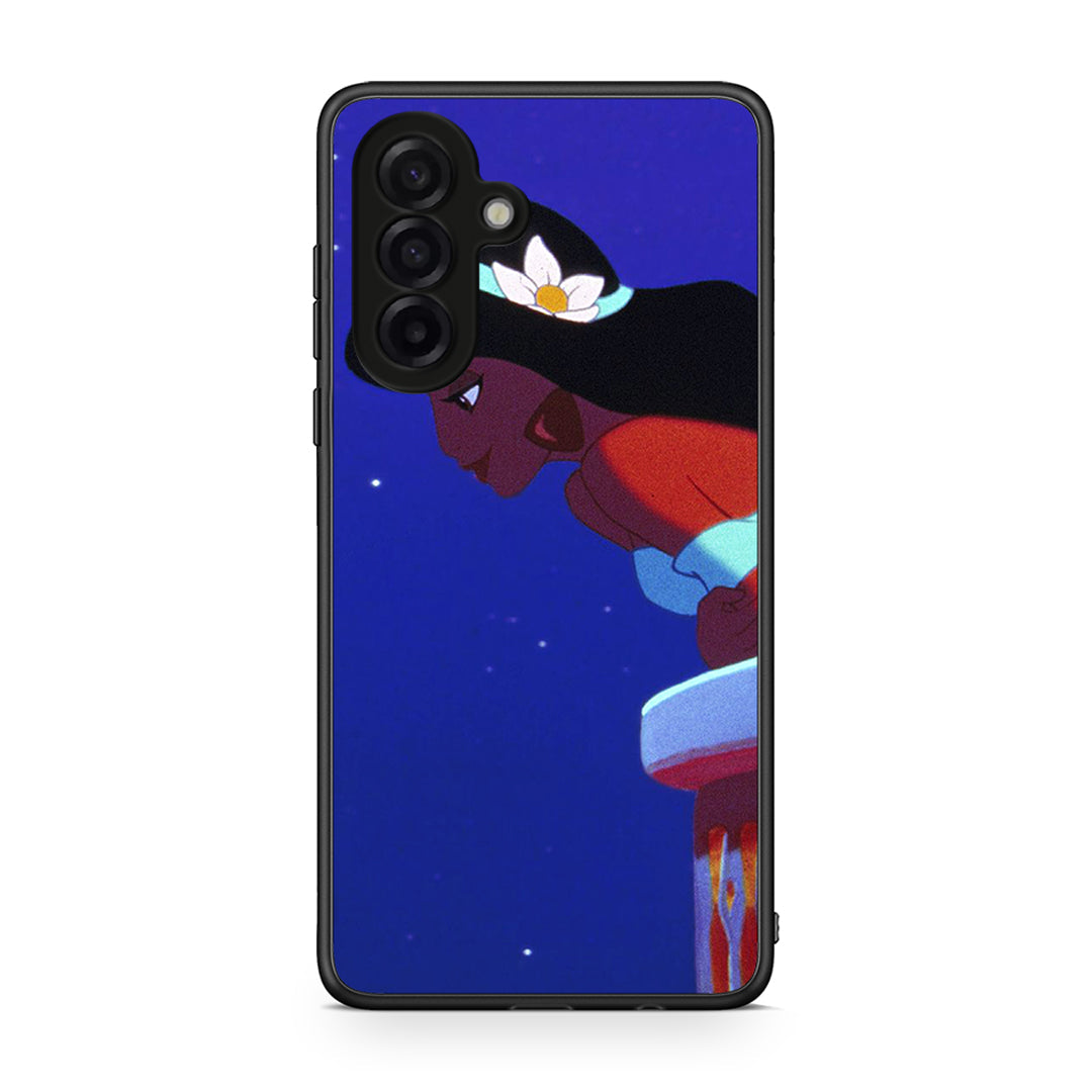 Samsung Galaxy A17 4G Alladin And Jasmine Love 2 θήκη από τη Smartfits με σχέδιο στο πίσω μέρος και μαύρο περίβλημα | Smartphone case with colorful back and black bezels by Smartfits
