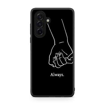 Samsung Galaxy A17 4G Always & Forever 1 Θήκη Αγίου Βαλεντίνου από τη Smartfits με σχέδιο στο πίσω μέρος και μαύρο περίβλημα | Smartphone case with colorful back and black bezels by Smartfits