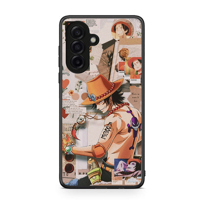 Samsung Galaxy A17 4G Anime Collage θήκη από τη Smartfits με σχέδιο στο πίσω μέρος και μαύρο περίβλημα | Smartphone case with colorful back and black bezels by Smartfits