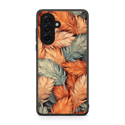 Samsung Galaxy A17 4G Autumn Leaves Θήκη από τη Smartfits με σχέδιο στο πίσω μέρος και μαύρο περίβλημα | Smartphone case with colorful back and black bezels by Smartfits