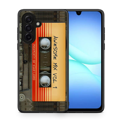 Θήκη Samsung Galaxy A17 4G Awesome Mix από τη Smartfits με σχέδιο στο πίσω μέρος και μαύρο περίβλημα | Samsung Galaxy A17 4G Awesome Mix case with colorful back and black bezels