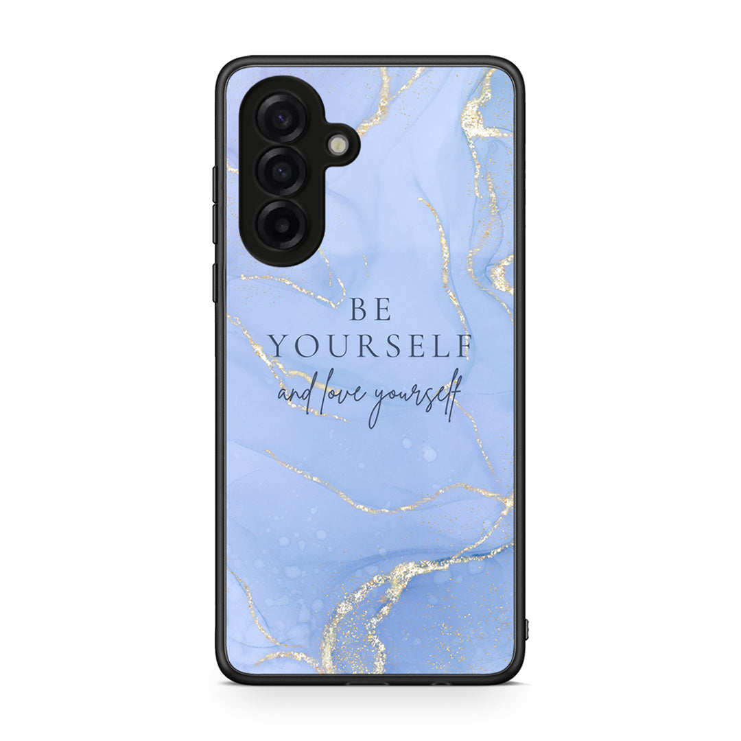 Samsung Galaxy A17 4G Be Yourself θήκη από τη Smartfits με σχέδιο στο πίσω μέρος και μαύρο περίβλημα | Smartphone case with colorful back and black bezels by Smartfits