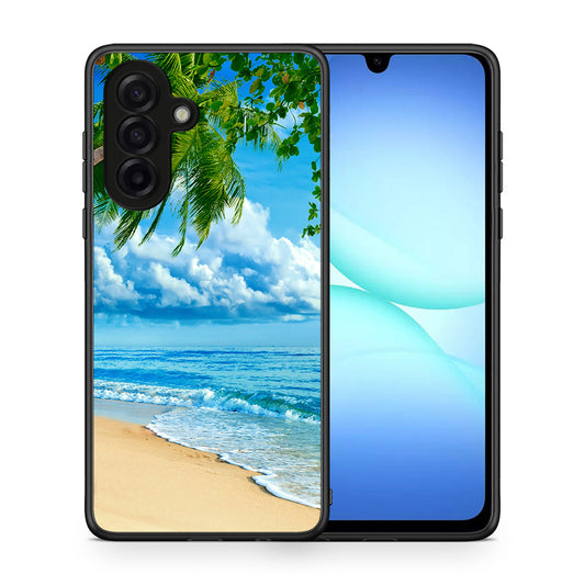 Θήκη Samsung Galaxy A17 4G Beautiful Beach από τη Smartfits με σχέδιο στο πίσω μέρος και μαύρο περίβλημα | Samsung Galaxy A17 4G Beautiful Beach case with colorful back and black bezels