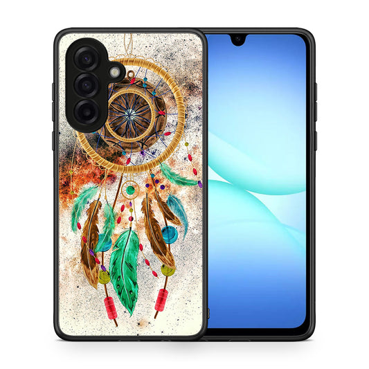 Θήκη Samsung Galaxy A17 4G DreamCatcher Boho από τη Smartfits με σχέδιο στο πίσω μέρος και μαύρο περίβλημα | Samsung Galaxy A17 4G DreamCatcher Boho case with colorful back and black bezels