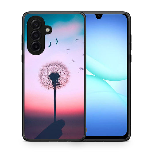 Θήκη Samsung Galaxy A17 4G Wish Boho από τη Smartfits με σχέδιο στο πίσω μέρος και μαύρο περίβλημα | Samsung Galaxy A17 4G Wish Boho case with colorful back and black bezels