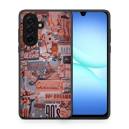 Θήκη Samsung Galaxy A17 4G Born In 90s από τη Smartfits με σχέδιο στο πίσω μέρος και μαύρο περίβλημα | Samsung Galaxy A17 4G Born In 90s case with colorful back and black bezels