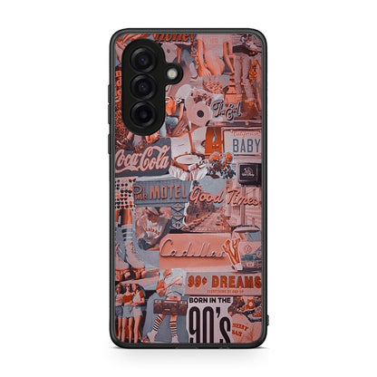 Samsung Galaxy A17 4G Born In 90s θήκη από τη Smartfits με σχέδιο στο πίσω μέρος και μαύρο περίβλημα | Smartphone case with colorful back and black bezels by Smartfits
