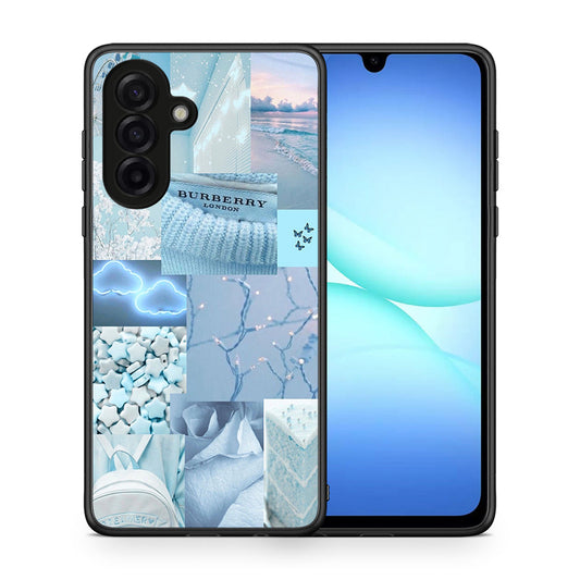 Θήκη Samsung Galaxy A17 4G Ciel Aesthetic Collage από τη Smartfits με σχέδιο στο πίσω μέρος και μαύρο περίβλημα | Samsung Galaxy A17 4G Ciel Aesthetic Collage case with colorful back and black bezels