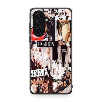 Samsung Galaxy A17 4G Collage Fashion Θήκη Αγίου Βαλεντίνου από τη Smartfits με σχέδιο στο πίσω μέρος και μαύρο περίβλημα | Smartphone case with colorful back and black bezels by Smartfits