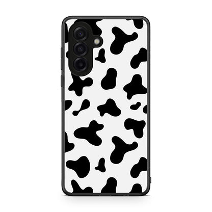Samsung Galaxy A17 4G Cow Print θήκη από τη Smartfits με σχέδιο στο πίσω μέρος και μαύρο περίβλημα | Smartphone case with colorful back and black bezels by Smartfits