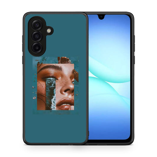 Θήκη Samsung Galaxy A17 4G Cry An Ocean από τη Smartfits με σχέδιο στο πίσω μέρος και μαύρο περίβλημα | Samsung Galaxy A17 4G Cry An Ocean case with colorful back and black bezels