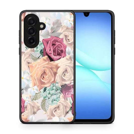 Θήκη Samsung Galaxy A17 4G Bouquet Floral από τη Smartfits με σχέδιο στο πίσω μέρος και μαύρο περίβλημα | Samsung Galaxy A17 4G Bouquet Floral case with colorful back and black bezels