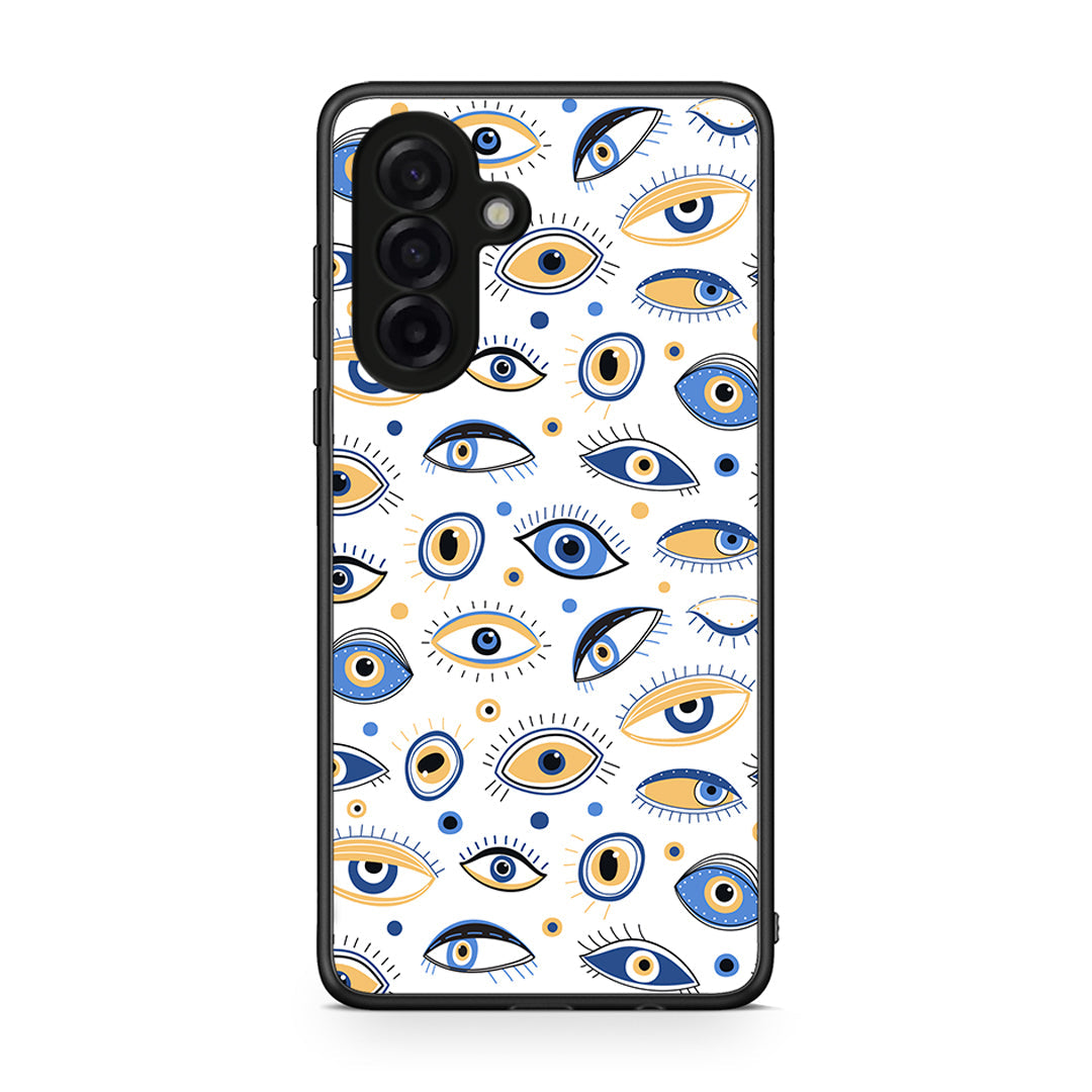 Samsung Galaxy A17 4G Ftou Ftou θήκη από τη Smartfits με σχέδιο στο πίσω μέρος και μαύρο περίβλημα | Smartphone case with colorful back and black bezels by Smartfits