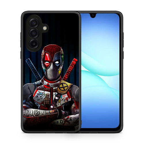 Θήκη Samsung Galaxy A17 4G Funny Guy από τη Smartfits με σχέδιο στο πίσω μέρος και μαύρο περίβλημα | Samsung Galaxy A17 4G Funny Guy case with colorful back and black bezels