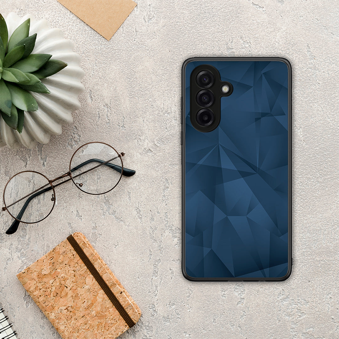 Geometric Blue Abstract - Samsung Galaxy A17 4G θήκη
