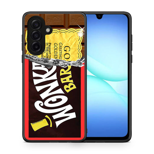 Θήκη Samsung Galaxy A17 4G Golden Ticket από τη Smartfits με σχέδιο στο πίσω μέρος και μαύρο περίβλημα | Samsung Galaxy A17 4G Golden Ticket case with colorful back and black bezels