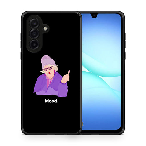 Θήκη Samsung Galaxy A17 4G Grandma Mood Black από τη Smartfits με σχέδιο στο πίσω μέρος και μαύρο περίβλημα | Samsung Galaxy A17 4G Grandma Mood Black case with colorful back and black bezels