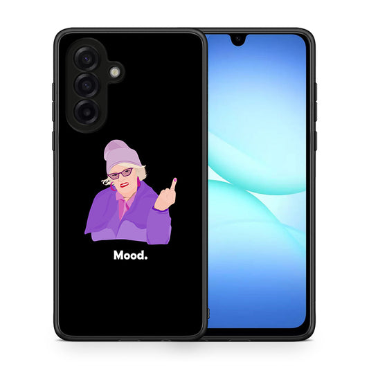 Θήκη Samsung Galaxy A17 4G Grandma Mood Black από τη Smartfits με σχέδιο στο πίσω μέρος και μαύρο περίβλημα | Samsung Galaxy A17 4G Grandma Mood Black case with colorful back and black bezels