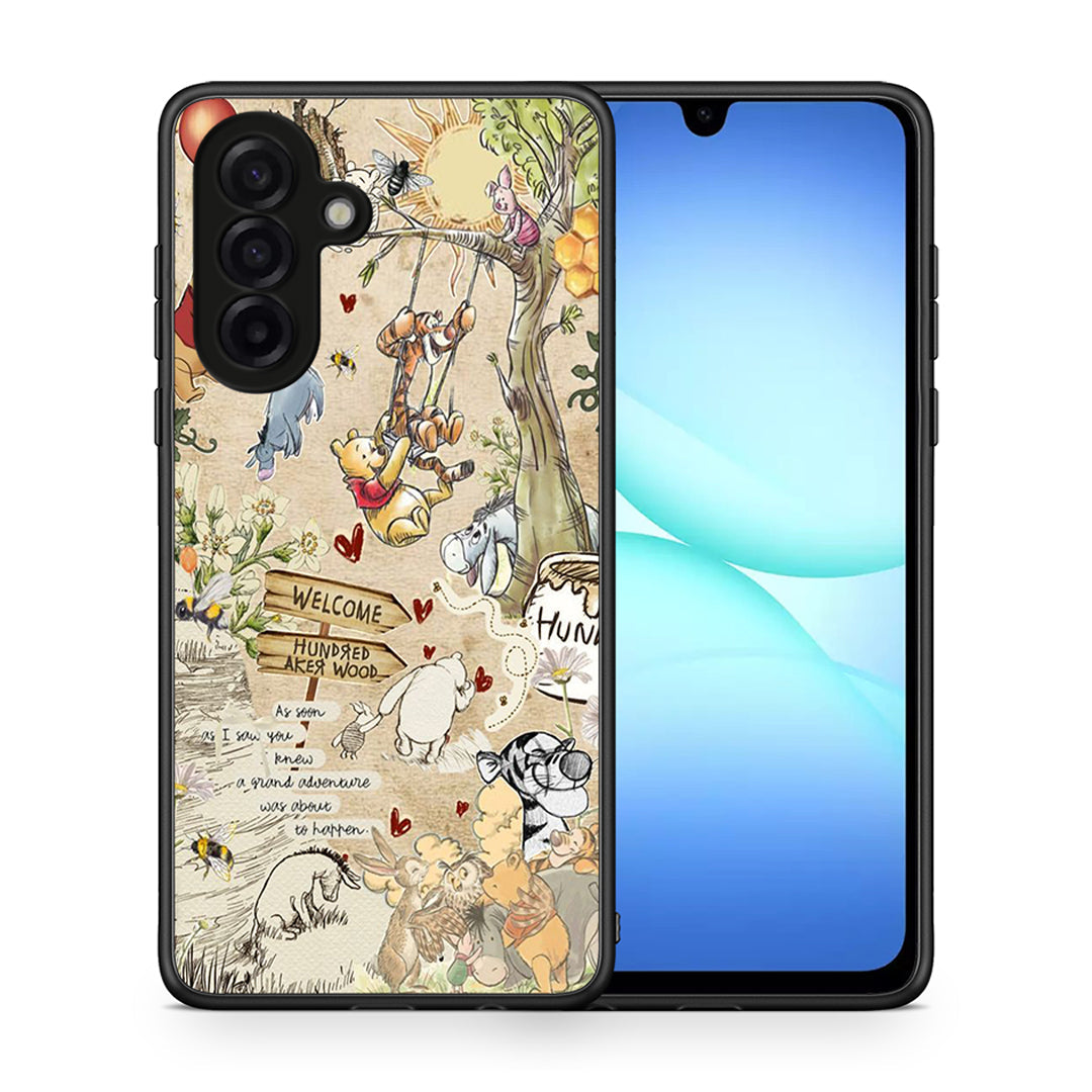 Θήκη Samsung Galaxy A17 4G Happy Friends από τη Smartfits με σχέδιο στο πίσω μέρος και μαύρο περίβλημα | Samsung Galaxy A17 4G Happy Friends case with colorful back and black bezels