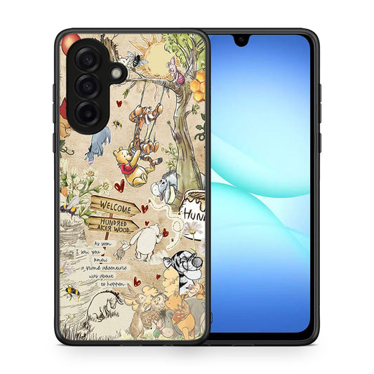 Θήκη Samsung Galaxy A17 4G Happy Friends από τη Smartfits με σχέδιο στο πίσω μέρος και μαύρο περίβλημα | Samsung Galaxy A17 4G Happy Friends case with colorful back and black bezels