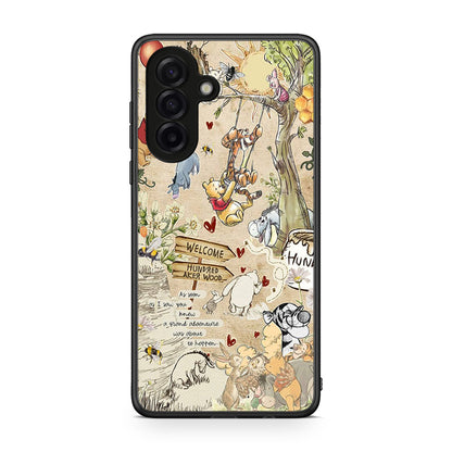 Samsung Galaxy A17 4G Happy Friends θήκη από τη Smartfits με σχέδιο στο πίσω μέρος και μαύρο περίβλημα | Smartphone case with colorful back and black bezels by Smartfits