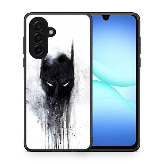 Θήκη Samsung Galaxy A17 4G Paint Bat Hero από τη Smartfits με σχέδιο στο πίσω μέρος και μαύρο περίβλημα | Samsung Galaxy A17 4G Paint Bat Hero case with colorful back and black bezels