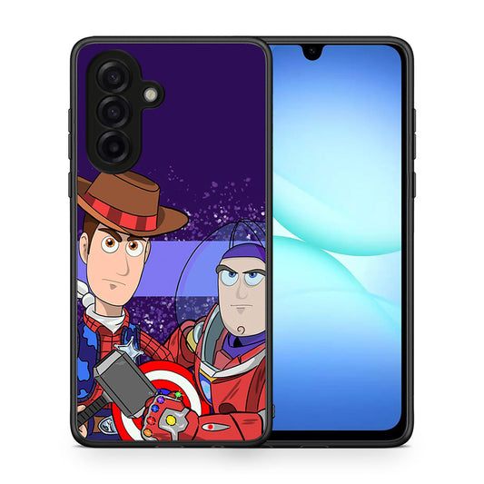 Θήκη Samsung Galaxy A17 4G Infinity Story από τη Smartfits με σχέδιο στο πίσω μέρος και μαύρο περίβλημα | Samsung Galaxy A17 4G Infinity Story case with colorful back and black bezels
