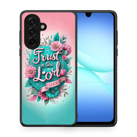 Θήκη Samsung Galaxy A17 4G Lord Trust από τη Smartfits με σχέδιο στο πίσω μέρος και μαύρο περίβλημα | Samsung Galaxy A17 4G Lord Trust case with colorful back and black bezels
