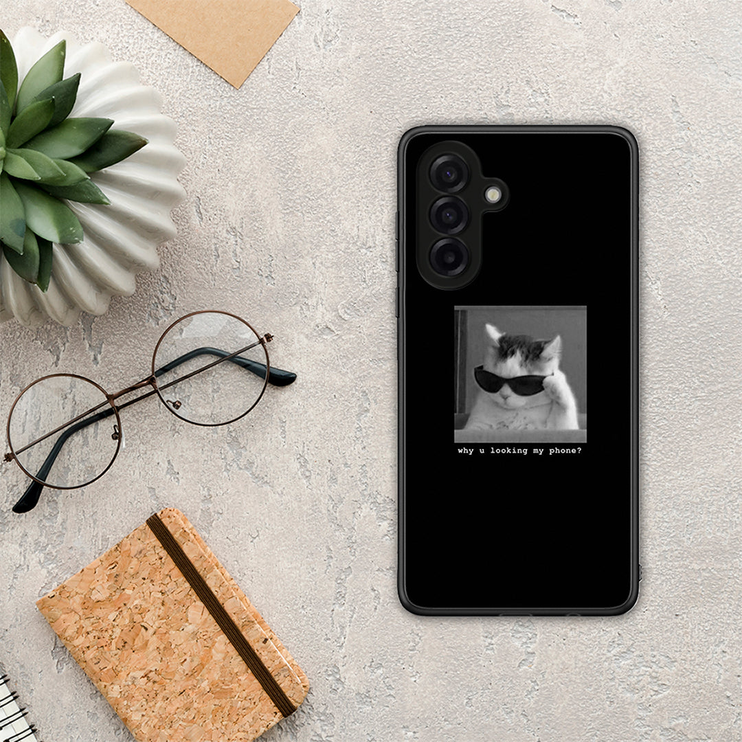 Meme Cat - Samsung Galaxy A17 4G θήκη
