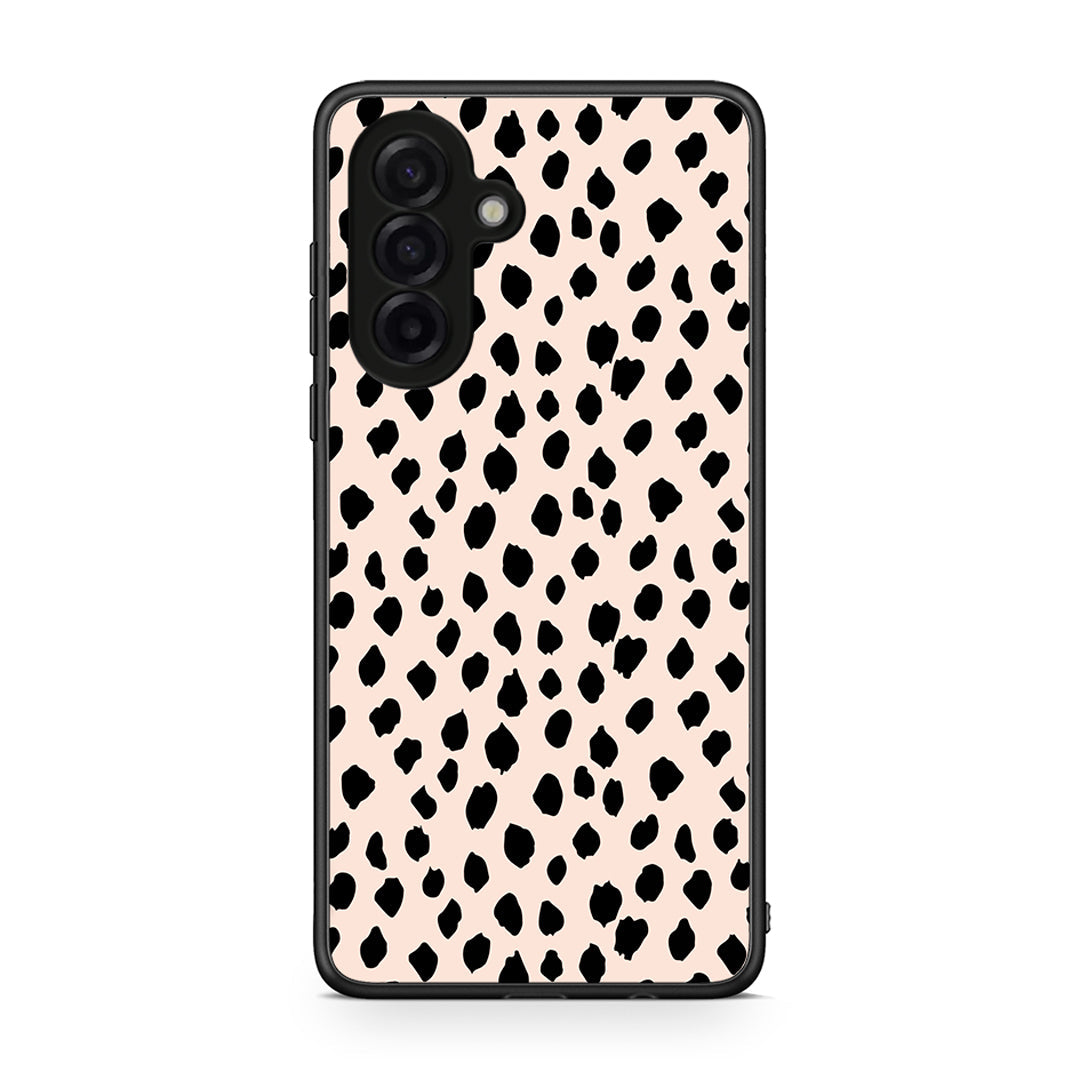 Samsung Galaxy A17 4G New Polka Dots θήκη από τη Smartfits με σχέδιο στο πίσω μέρος και μαύρο περίβλημα | Smartphone case with colorful back and black bezels by Smartfits
