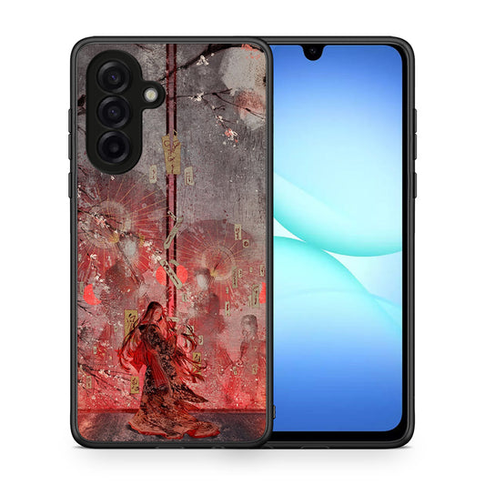 Θήκη Samsung Galaxy A17 4G Nezuko Kamado από τη Smartfits με σχέδιο στο πίσω μέρος και μαύρο περίβλημα | Samsung Galaxy A17 4G Nezuko Kamado case with colorful back and black bezels