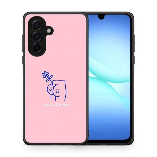 Θήκη Samsung Galaxy A17 4G Nice Day από τη Smartfits με σχέδιο στο πίσω μέρος και μαύρο περίβλημα | Samsung Galaxy A17 4G Nice Day case with colorful back and black bezels