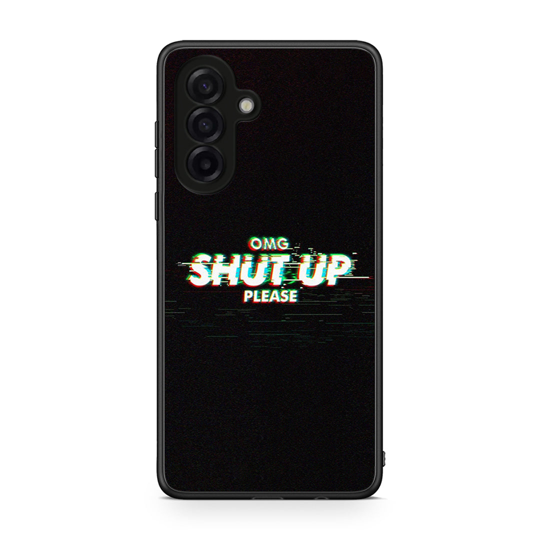 Samsung Galaxy A17 4G OMG ShutUp θήκη από τη Smartfits με σχέδιο στο πίσω μέρος και μαύρο περίβλημα | Smartphone case with colorful back and black bezels by Smartfits
