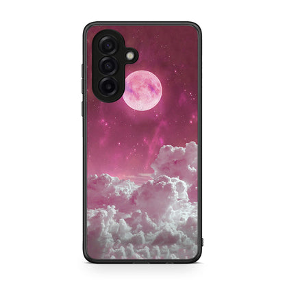 Samsung Galaxy A17 4G Pink Moon Θήκη από τη Smartfits με σχέδιο στο πίσω μέρος και μαύρο περίβλημα | Smartphone case with colorful back and black bezels by Smartfits