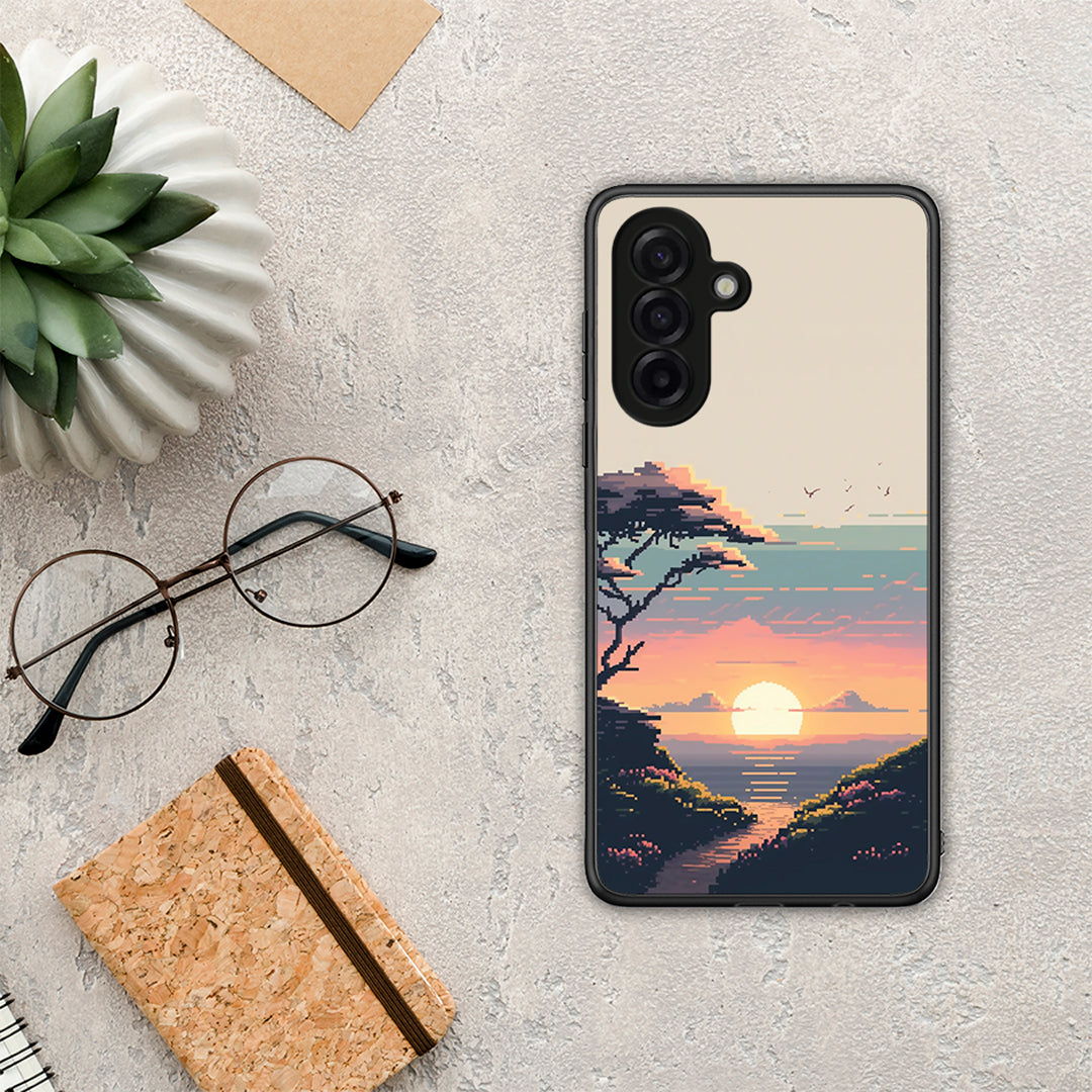 Pixel Sunset - Samsung Galaxy A17 4G θήκη