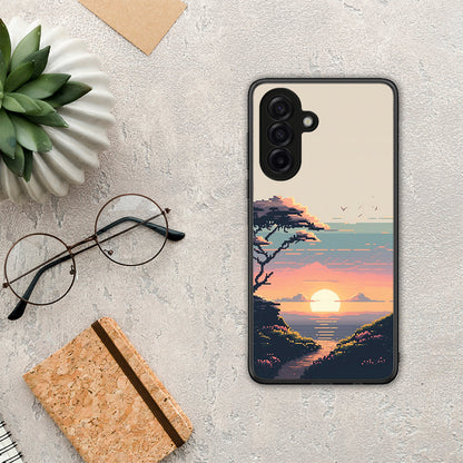 Pixel Sunset - Samsung Galaxy A17 4G θήκη